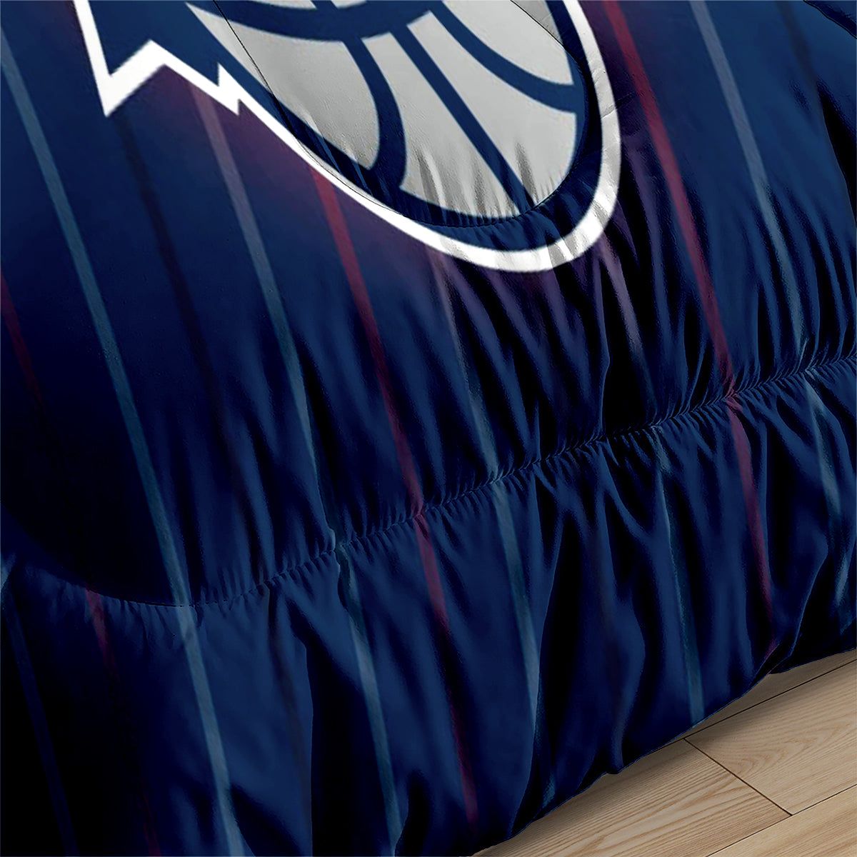 Atlanta Basketball Hawks Comforter Pillowcases 3PC Sets Blanket All Season Reversible Quilted Duvet