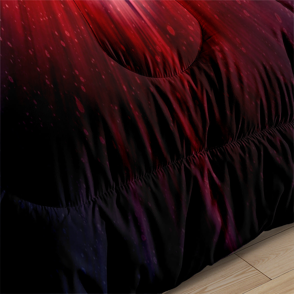 Atlanta Basketball Hawks Comforter Pillowcases 3PC Sets Blanket All Season Reversible Quilted Duvet