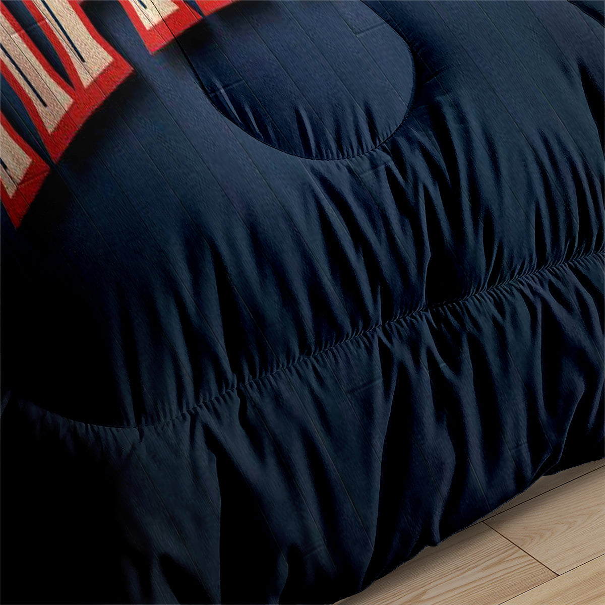 Atlanta Basketball Hawks Comforter Pillowcases 3PC Sets Blanket All Season Reversible Quilted Duvet