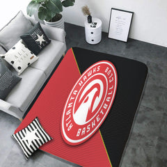 Atlanta Basketball Hawks Rugs Bedroom Living Room Bathroom Carpet Mat Rug