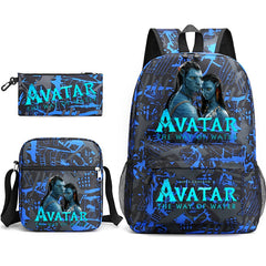 Avatar Schoolbag Backpack Shoulder Bag Pencil Case set for Kids Students
