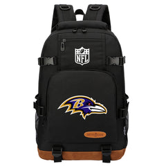 Baltimore Ravens Football Team Rugby Waterproof Backpack School Notebook Travel Bag