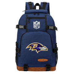 Baltimore Ravens Football Team Rugby Waterproof Backpack School Notebook Travel Bag