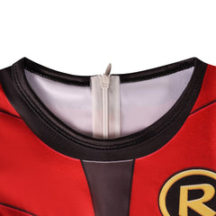 Batman Robin Cosplay Costume with Mask Boys Girls Bodysuit Halloween Fancy Jumpsuits