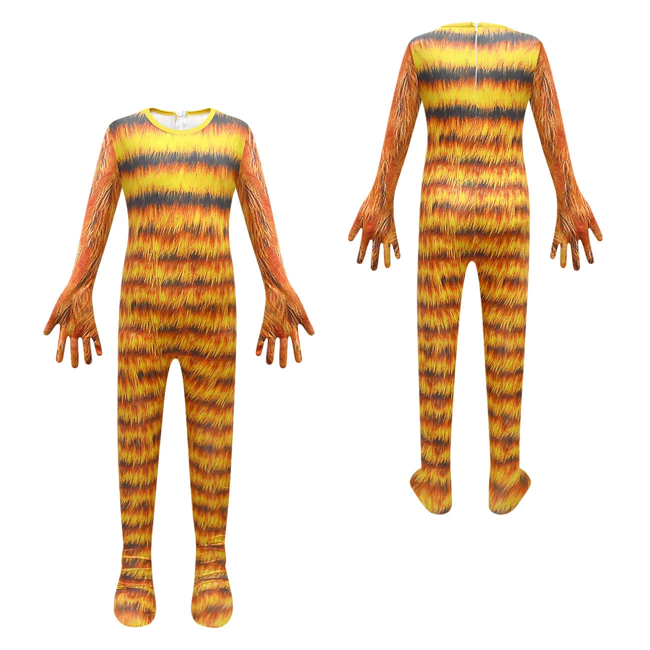 Bee Game Minecraft Cosplay Costume for Boys Girls Bodysuit Halloween Fancy Jumpsuits