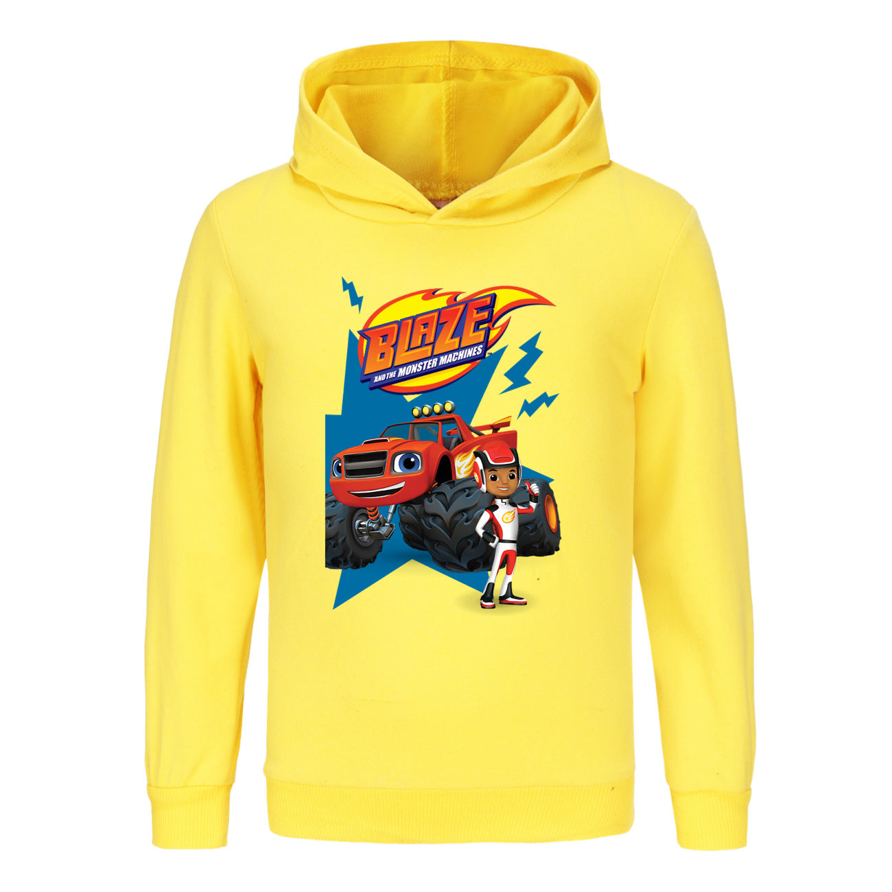 Blaze and the Monster Machines Casual Sweatshirt Spring Autumn Hoodie for Kids