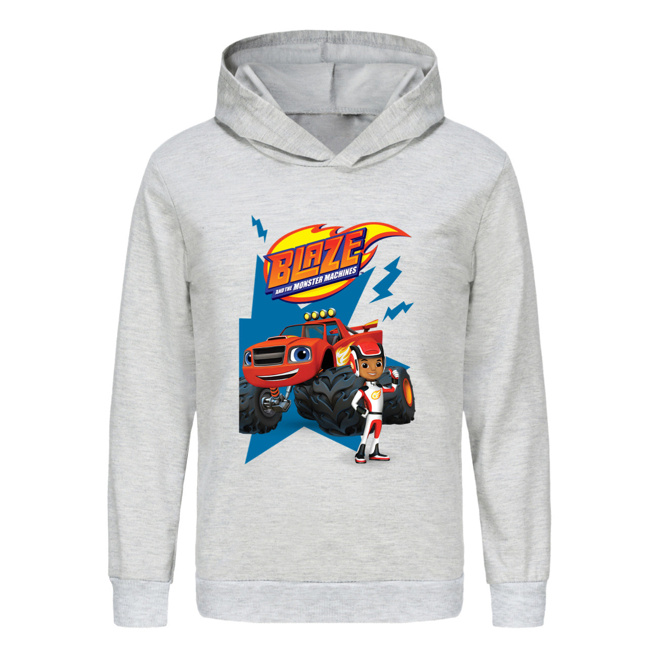 Blaze and the Monster Machines Casual Sweatshirt Spring Autumn Hoodie for Kids