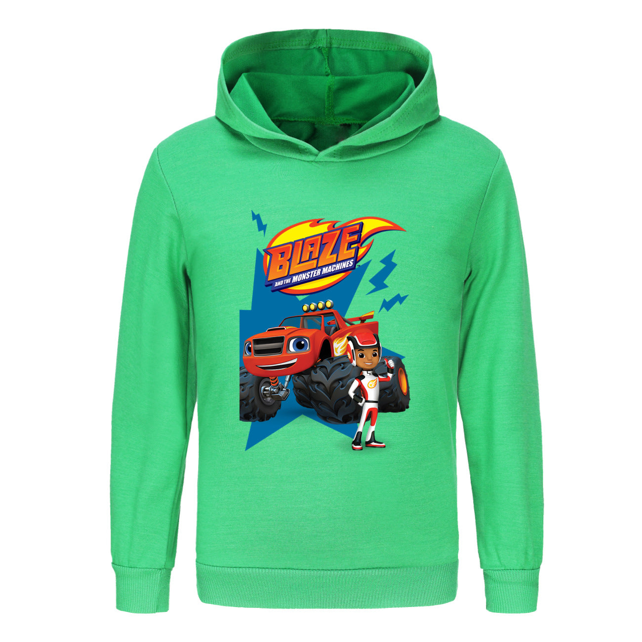 Blaze and the Monster Machines Casual Sweatshirt Spring Autumn Hoodie for Kids