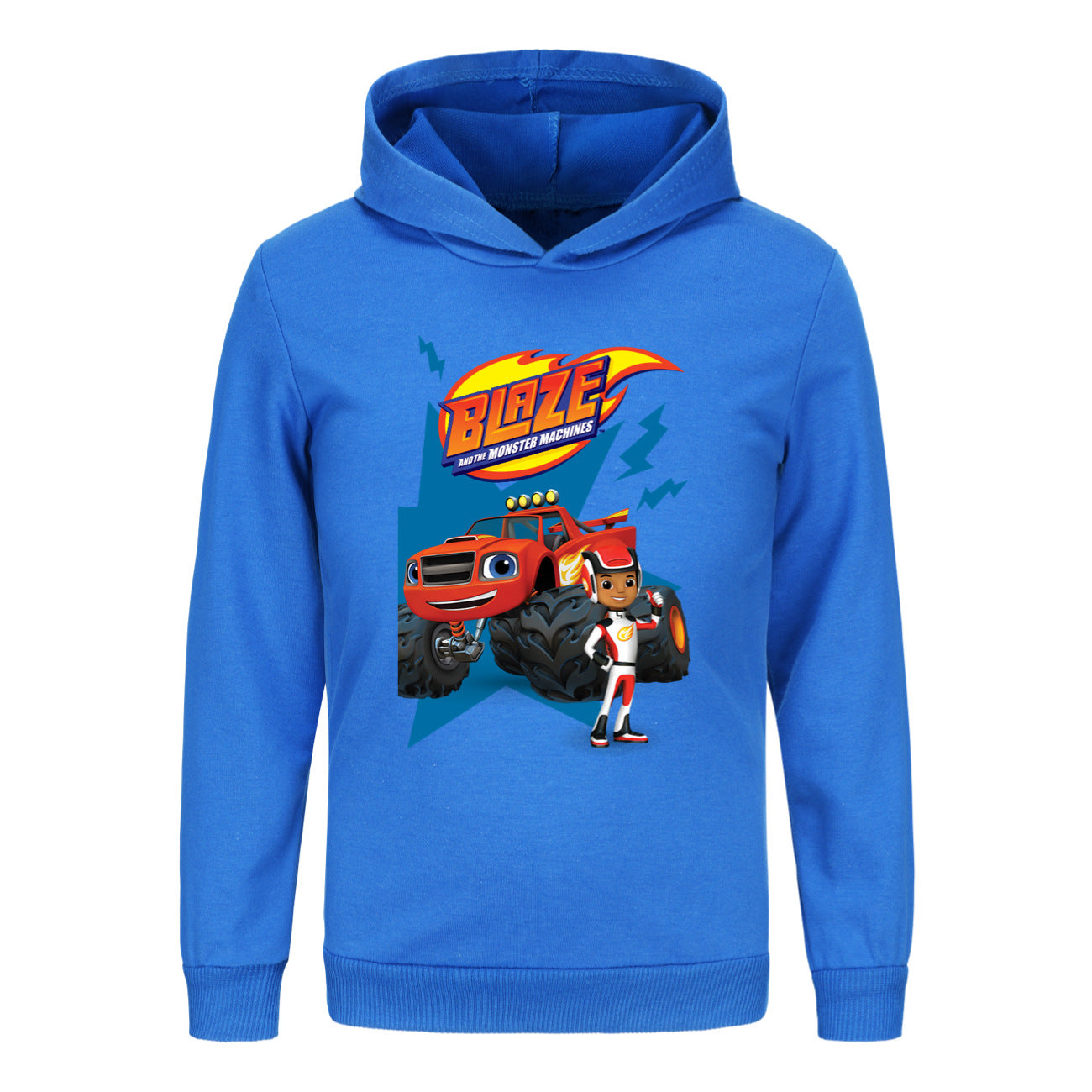 Blaze and the Monster Machines Casual Sweatshirt Spring Autumn Hoodie for Kids