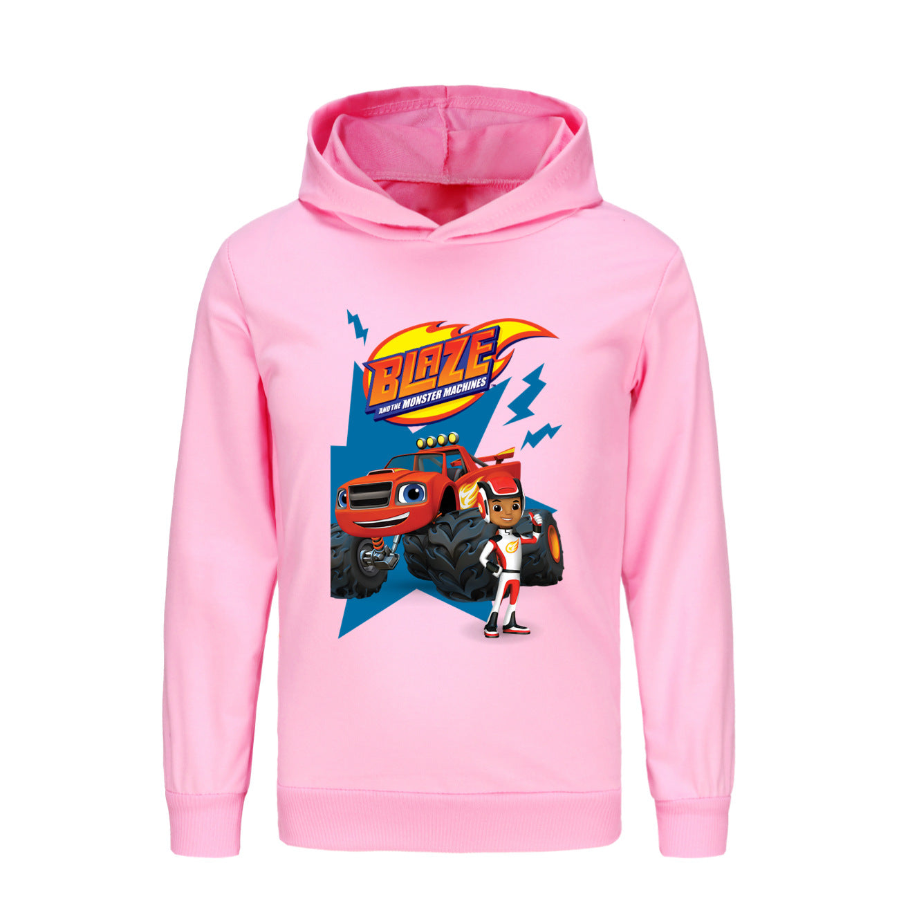 Blaze and the Monster Machines Casual Sweatshirt Spring Autumn Hoodie for Kids