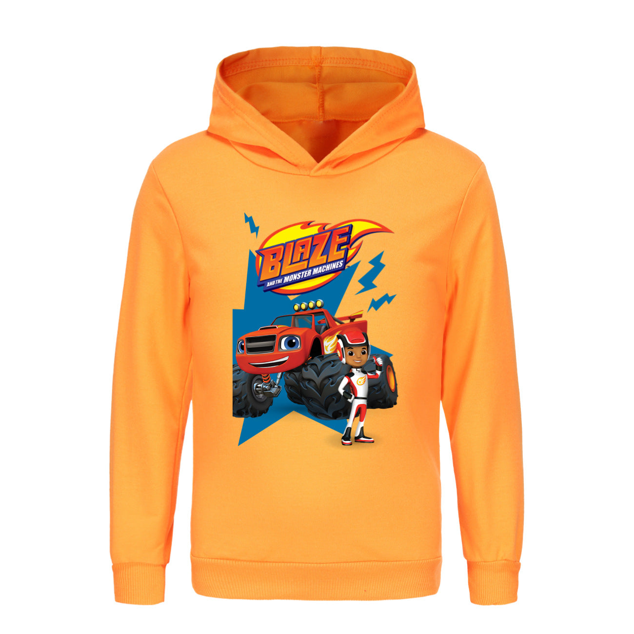 Blaze and the Monster Machines Casual Sweatshirt Spring Autumn Hoodie for Kids