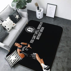 Brooklyn Basketball Nets Rugs Bedroom Living Room Bathroom Carpet Mat Rug