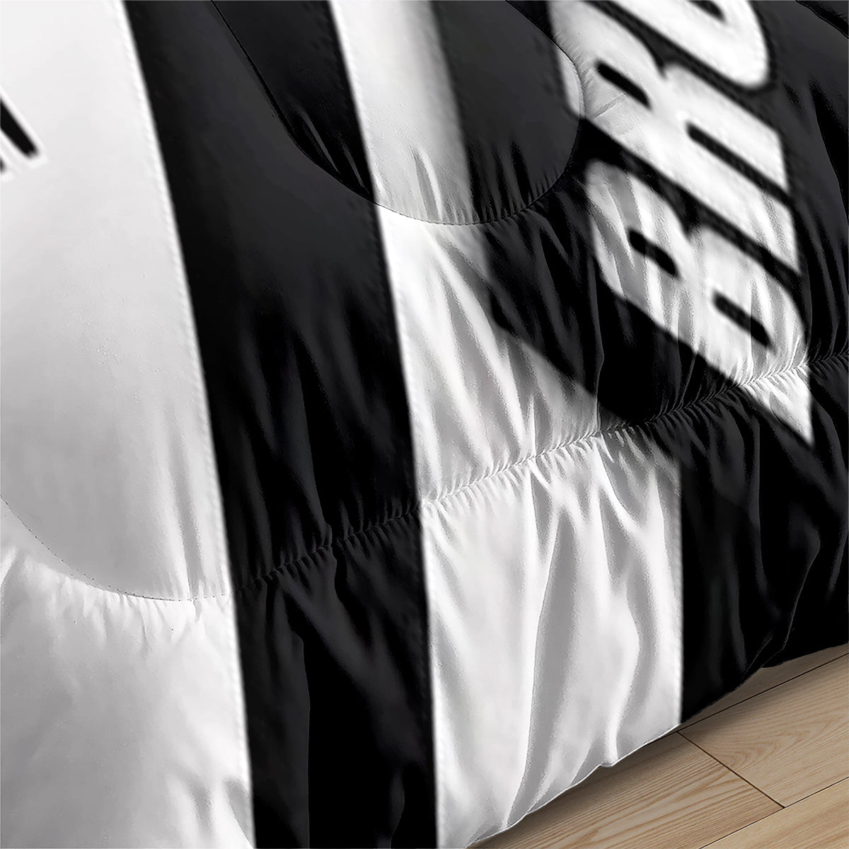 Brooklyn Basketball Nets Comforter Pillowcases 3PC Sets Blanket All Season Reversible Quilted Duvet