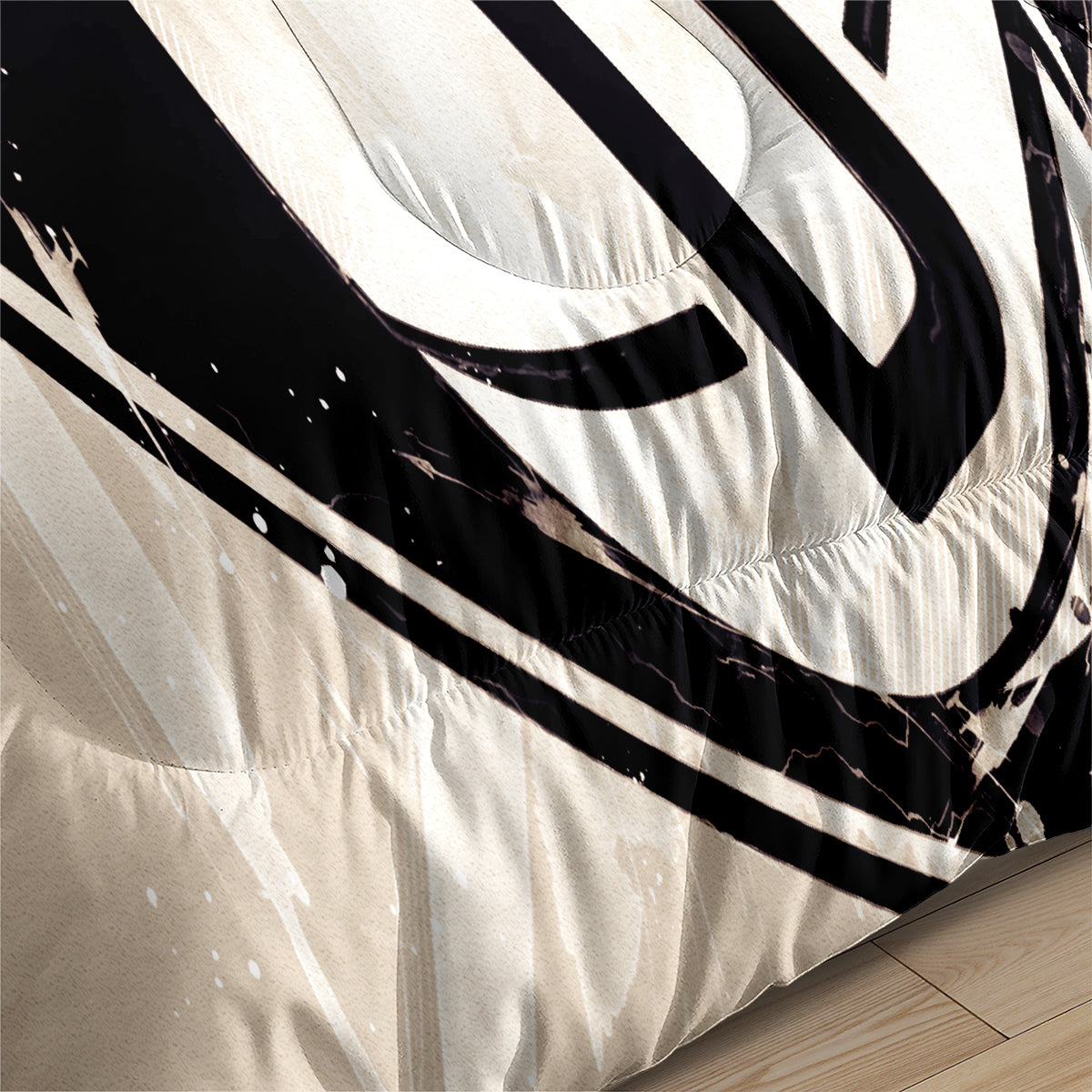 Brooklyn Basketball Nets Comforter Pillowcases 3PC Sets Blanket All Season Reversible Quilted Duvet