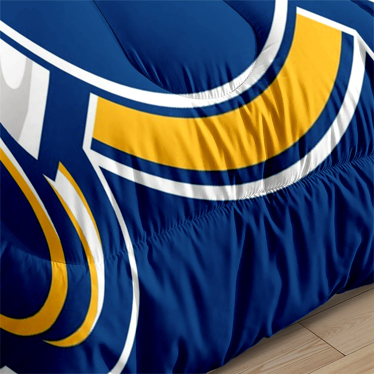 Buffalo Sabres Hockey Comforter Pillowcases 3PC Sets Blanket All Season Reversible Quilted Duvet