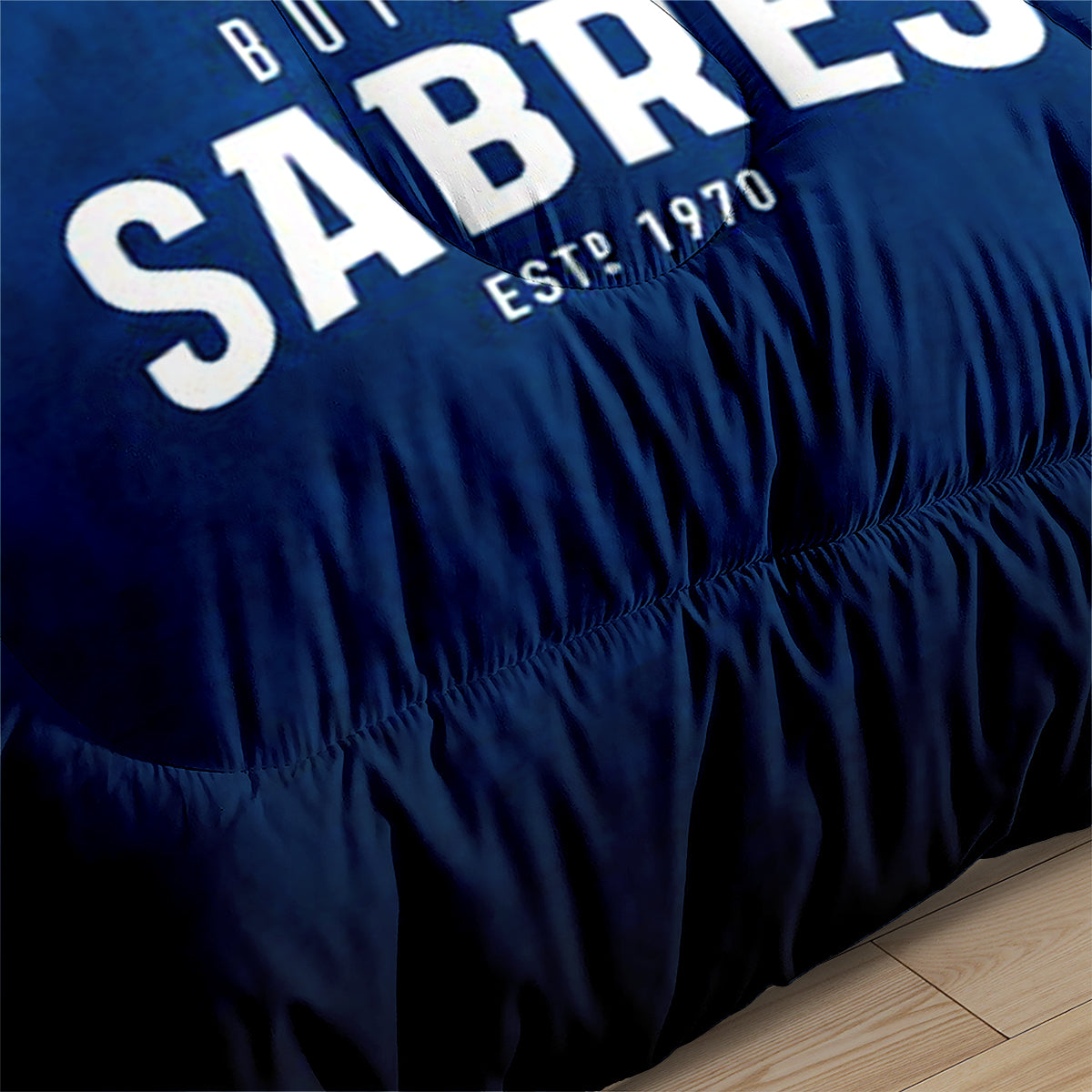 Buffalo Sabres Hockey Comforter Pillowcases 3PC Sets Blanket All Season Reversible Quilted Duvet