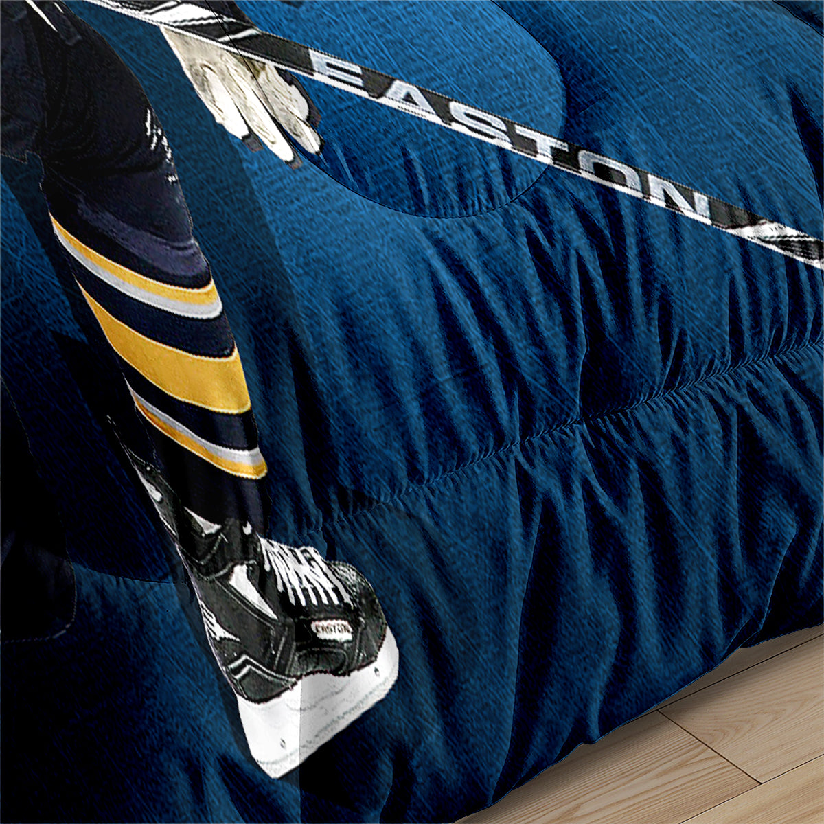 Buffalo Sabres Hockey Comforter Pillowcases 3PC Sets Blanket All Season Reversible Quilted Duvet