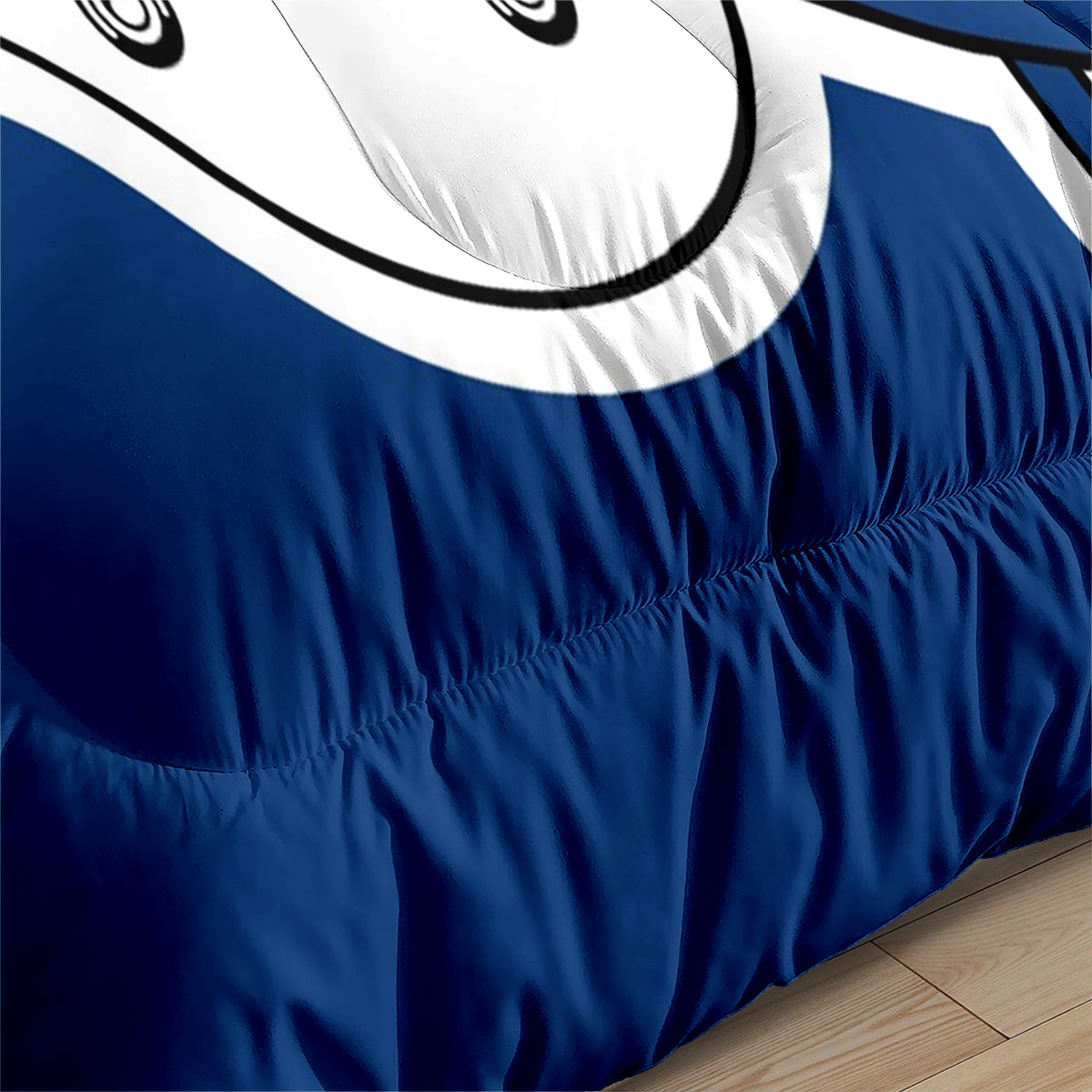 Buffalo Rugby Football Bills Comforter Pillowcases 3PC Sets Blanket All Season Reversible Quilted Duvet