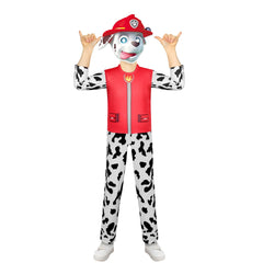 PAW Patrol Chase Skye Marshall Cosplay Costume with Mask Boys Girls Bodysuit Halloween Fancy Jumpsuits