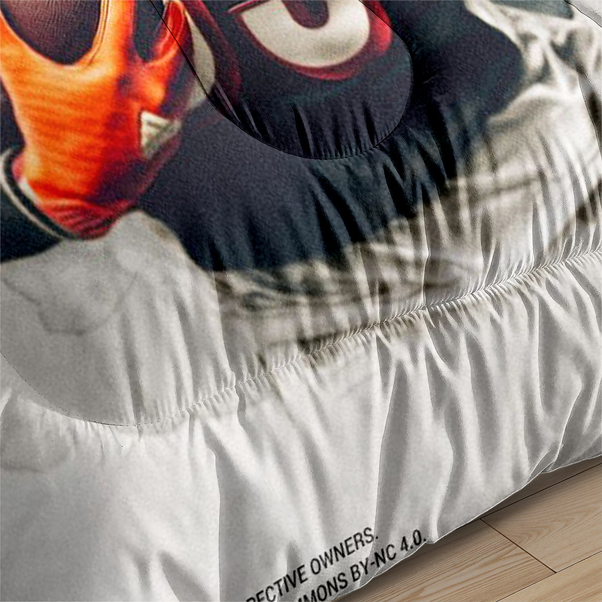 Chicago Rugby Football Bears Comforter Pillowcases 3PC Sets Blanket All Season Reversible Quilted Duvet