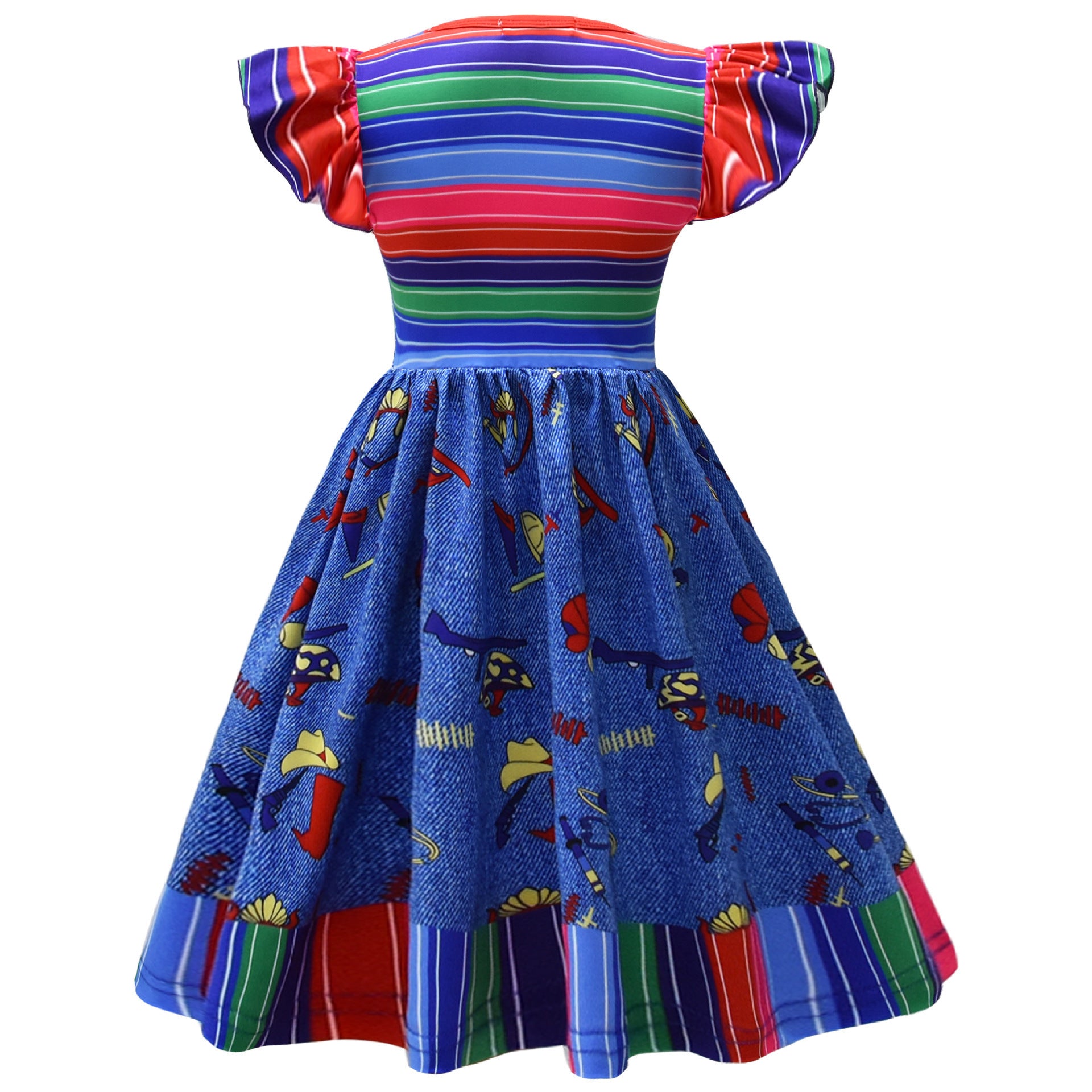Child's Play Cosplay Costume for Girls Halloween Fancy Dress