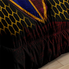 Cleveland Basketball Cavaliers Comforter Pillowcases 3PC Sets Blanket All Season Reversible Quilted Duvet