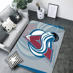 Colorado Avalanche Hockey Rugs Bedroom Living Room Bathroom Carpet Mat Rug