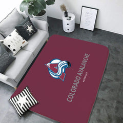 Colorado Avalanche Hockey Rugs Bedroom Living Room Bathroom Carpet Mat Rug