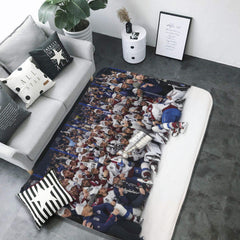 Colorado Avalanche Hockey Rugs Bedroom Living Room Bathroom Carpet Mat Rug