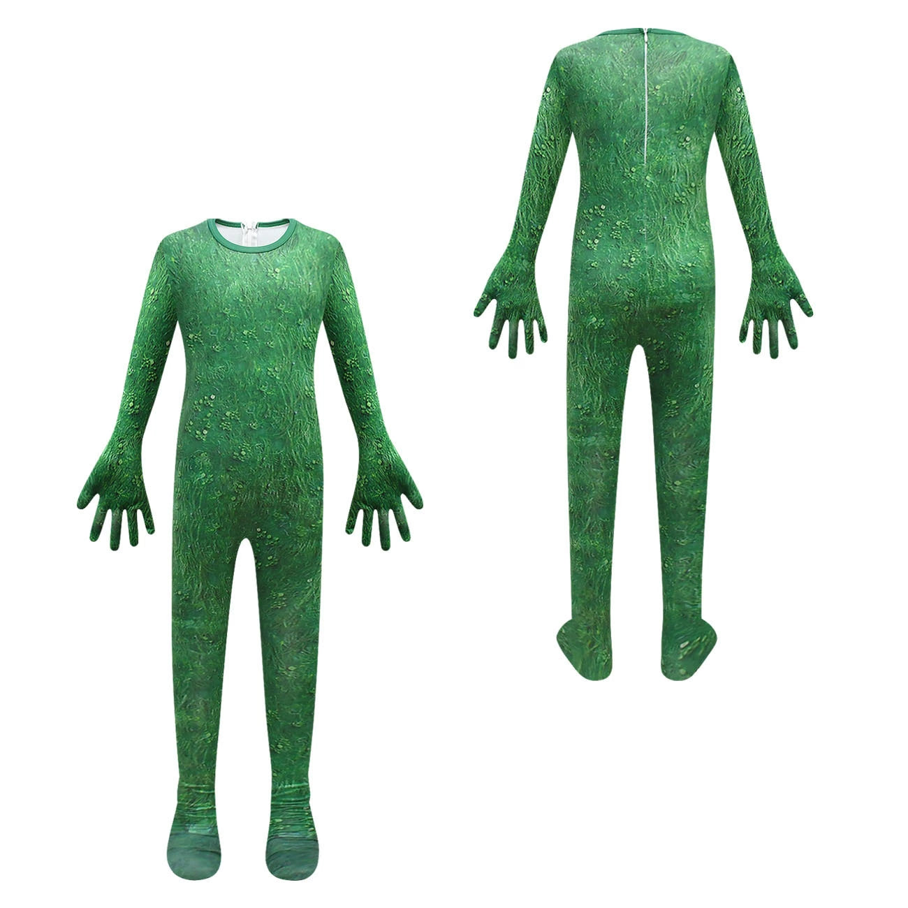 Creeper Game Minecraft Cosplay Costume for Boys Girls Bodysuit Halloween Fancy Jumpsuits