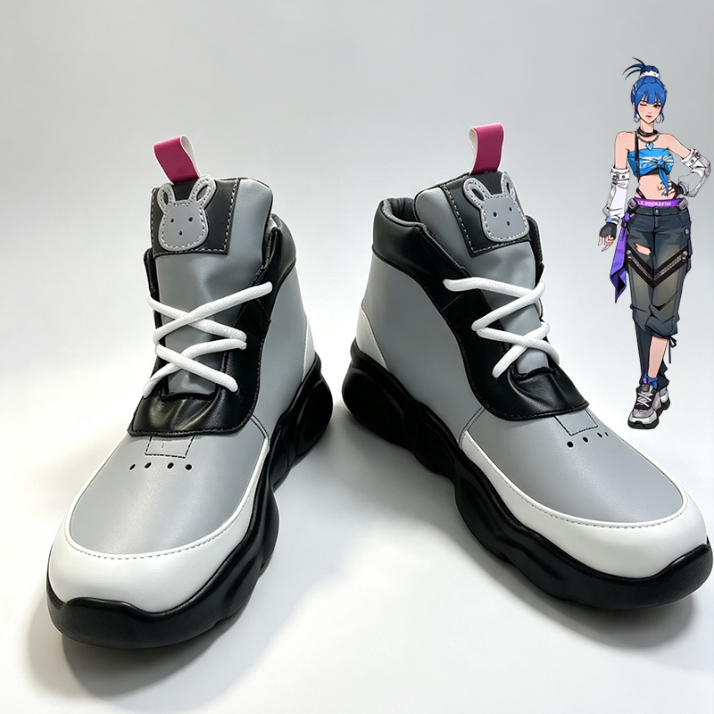 Overwatch ‌LE SSERAFIM‌ DVA Cosplay Shoes Boots Customized
