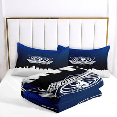 Dallas Basketball Mavericks Comforter Pillowcases 3PC Sets Blanket All Season Reversible Quilted Duvet