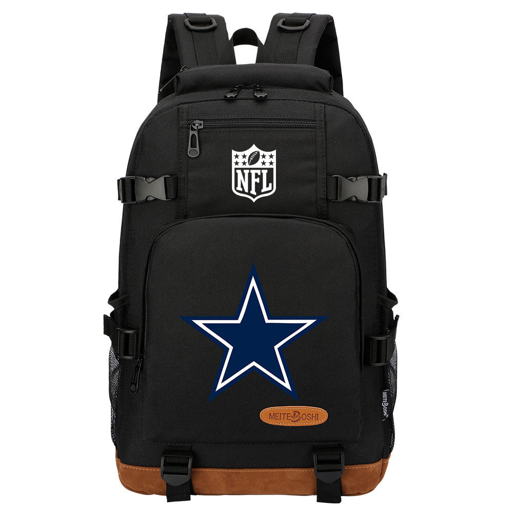 Dallas Cowboys Football Team Rugby Waterproof Backpack School Notebook Travel Bag