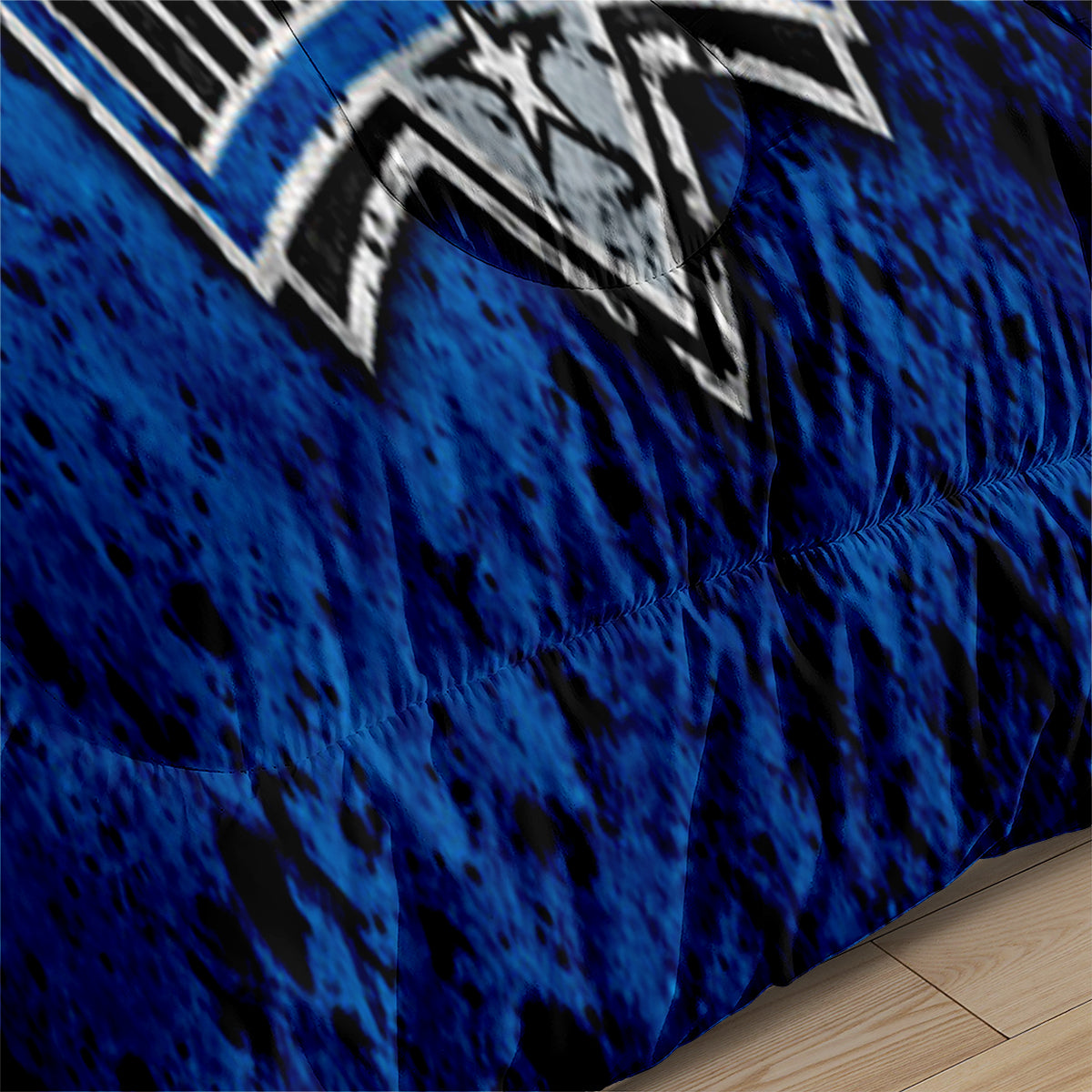 Dallas Basketball Mavericks Comforter Pillowcases 3PC Sets Blanket All Season Reversible Quilted Duvet