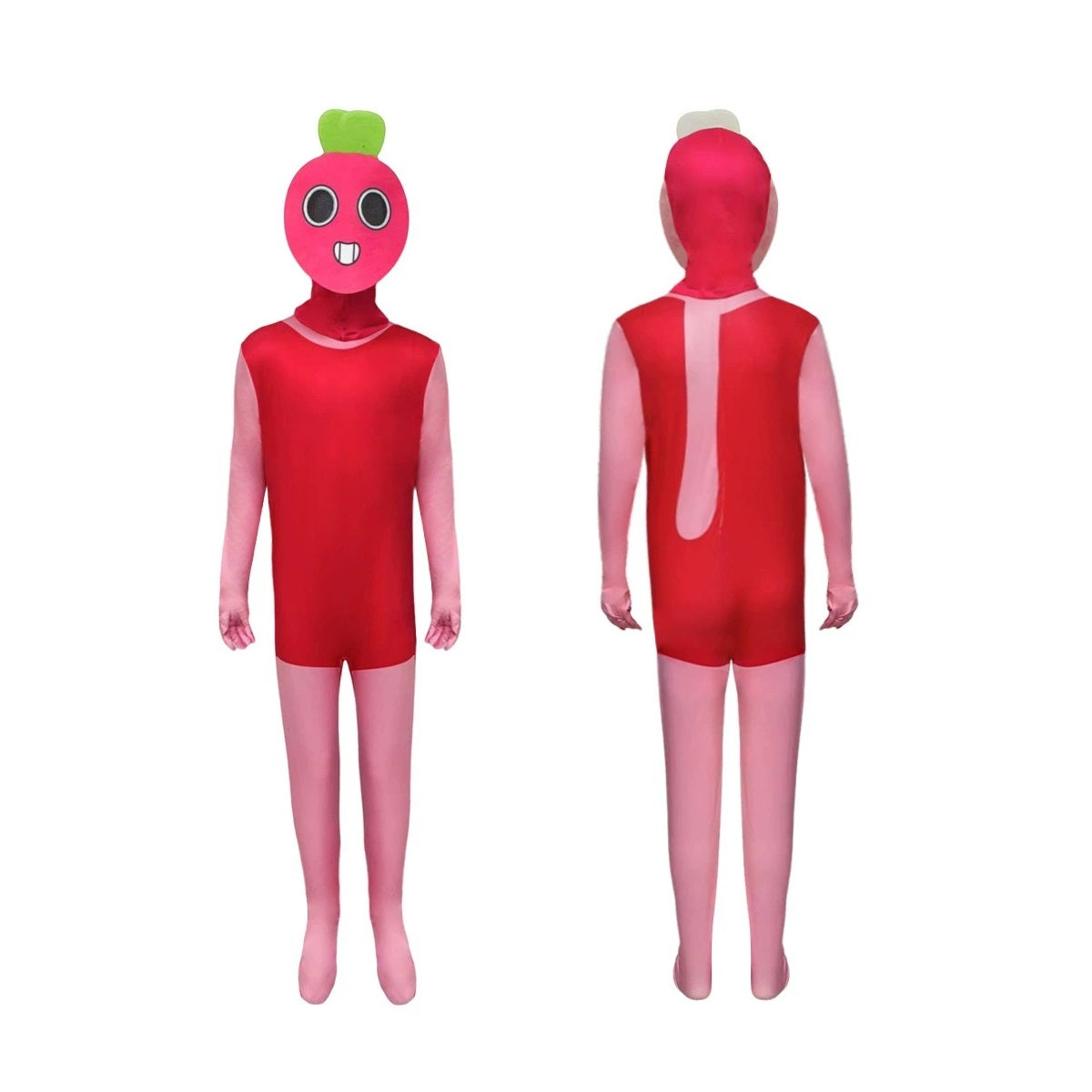 Dandy's World Cosplay Costume with Mask Boys Girls Bodysuit Halloween Fancy Jumpsuits