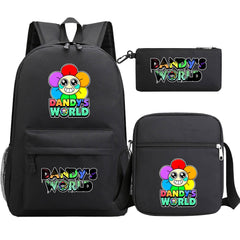 ‌Dandy's World Schoolbag Backpack Shoulder Bag Pencil Case set for Kids Students