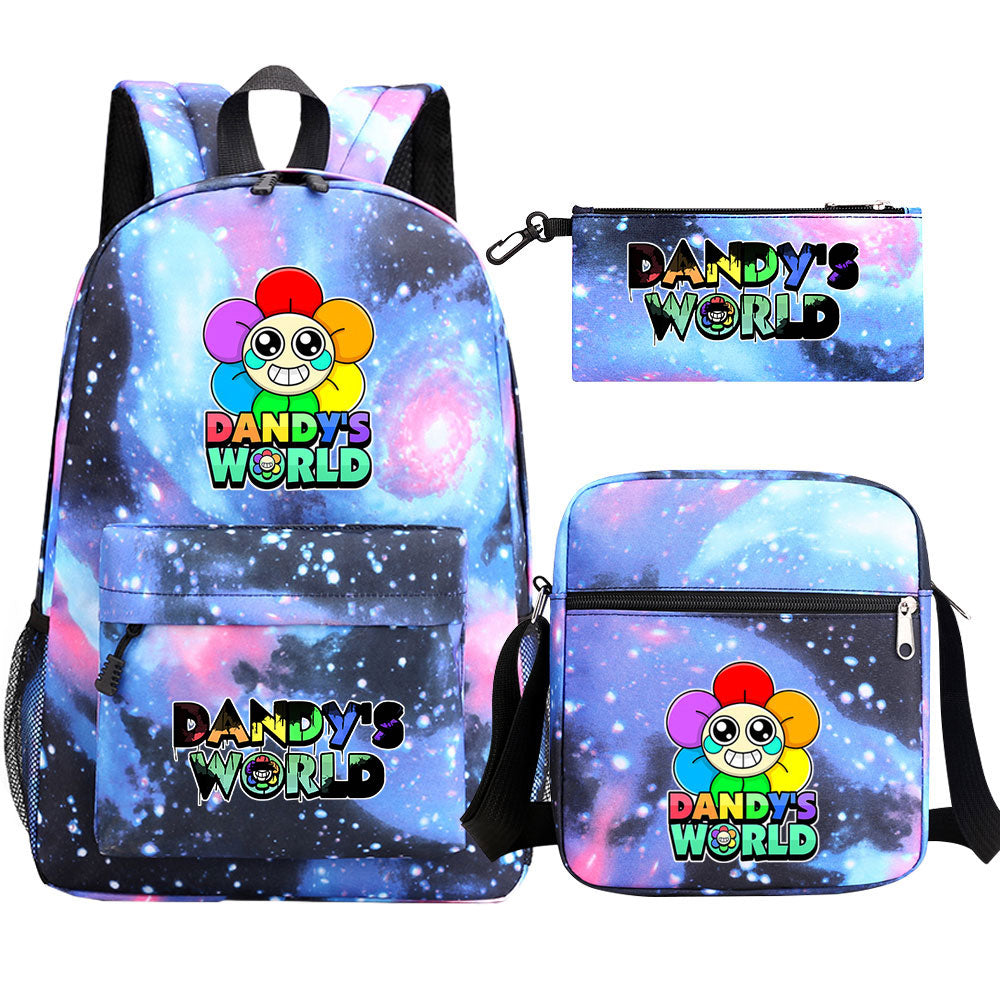 ‌Dandy's World Schoolbag Backpack Shoulder Bag Pencil Case set for Kids Students