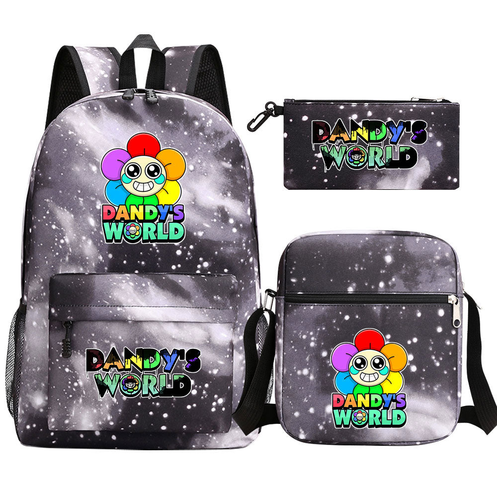 ‌Dandy's World Schoolbag Backpack Shoulder Bag Pencil Case set for Kids Students
