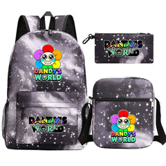 ‌Dandy's World Schoolbag Backpack Shoulder Bag Pencil Case set for Kids Students