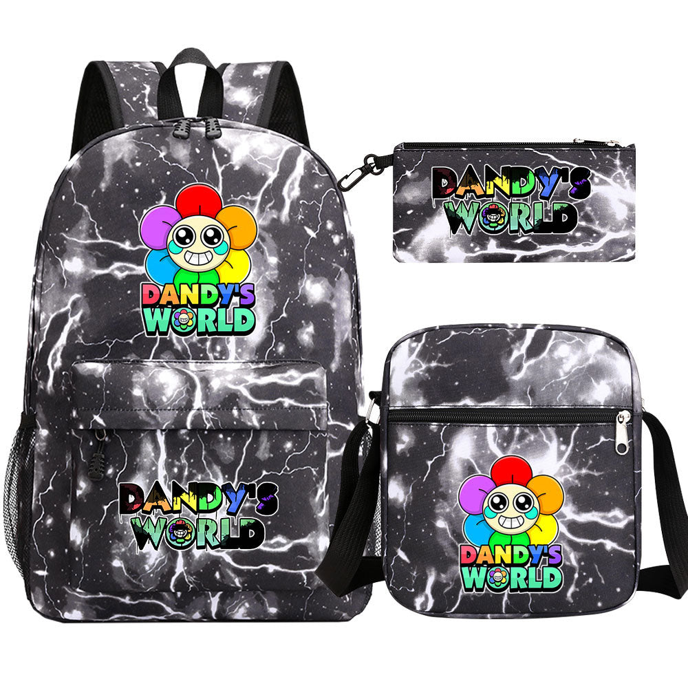 ‌Dandy's World Schoolbag Backpack Shoulder Bag Pencil Case set for Kids Students