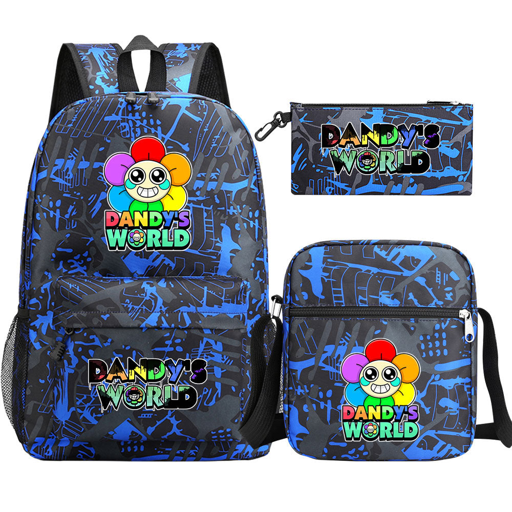 ‌Dandy's World Schoolbag Backpack Shoulder Bag Pencil Case set for Kids Students