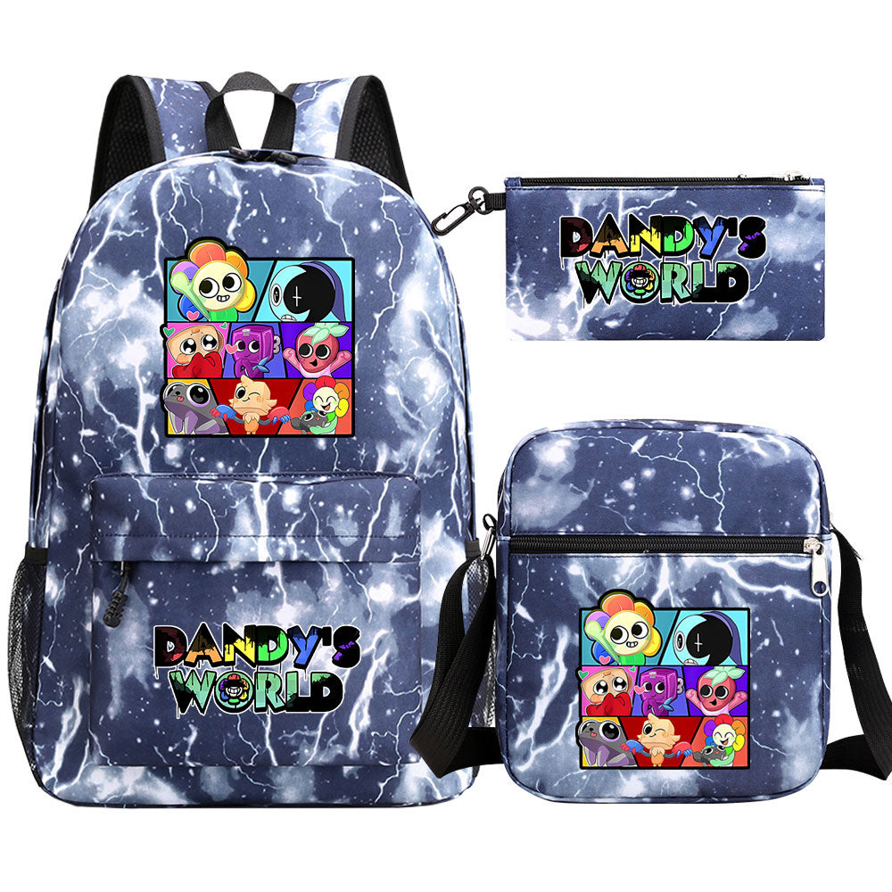 ‌Dandy's World Schoolbag Backpack Shoulder Bag Pencil Case set for Kids Students