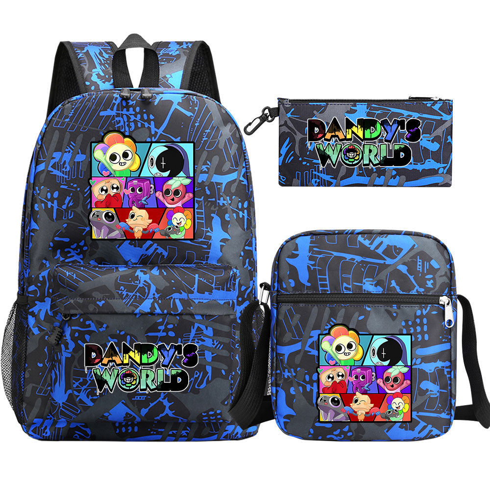 ‌Dandy's World Schoolbag Backpack Shoulder Bag Pencil Case set for Kids Students