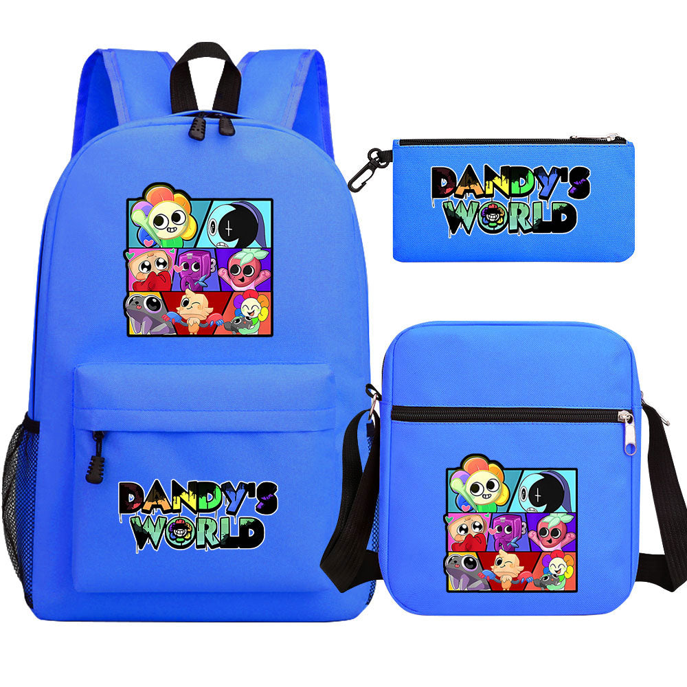 ‌Dandy's World Schoolbag Backpack Shoulder Bag Pencil Case set for Kids Students