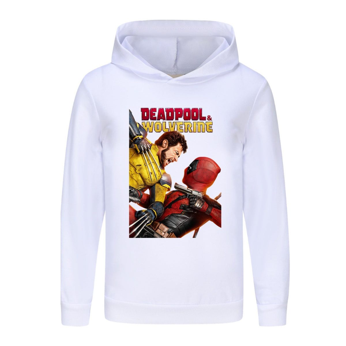 Deadpool and Wolverine Casual Sweatshirt Spring Autumn Hoodie for Kids