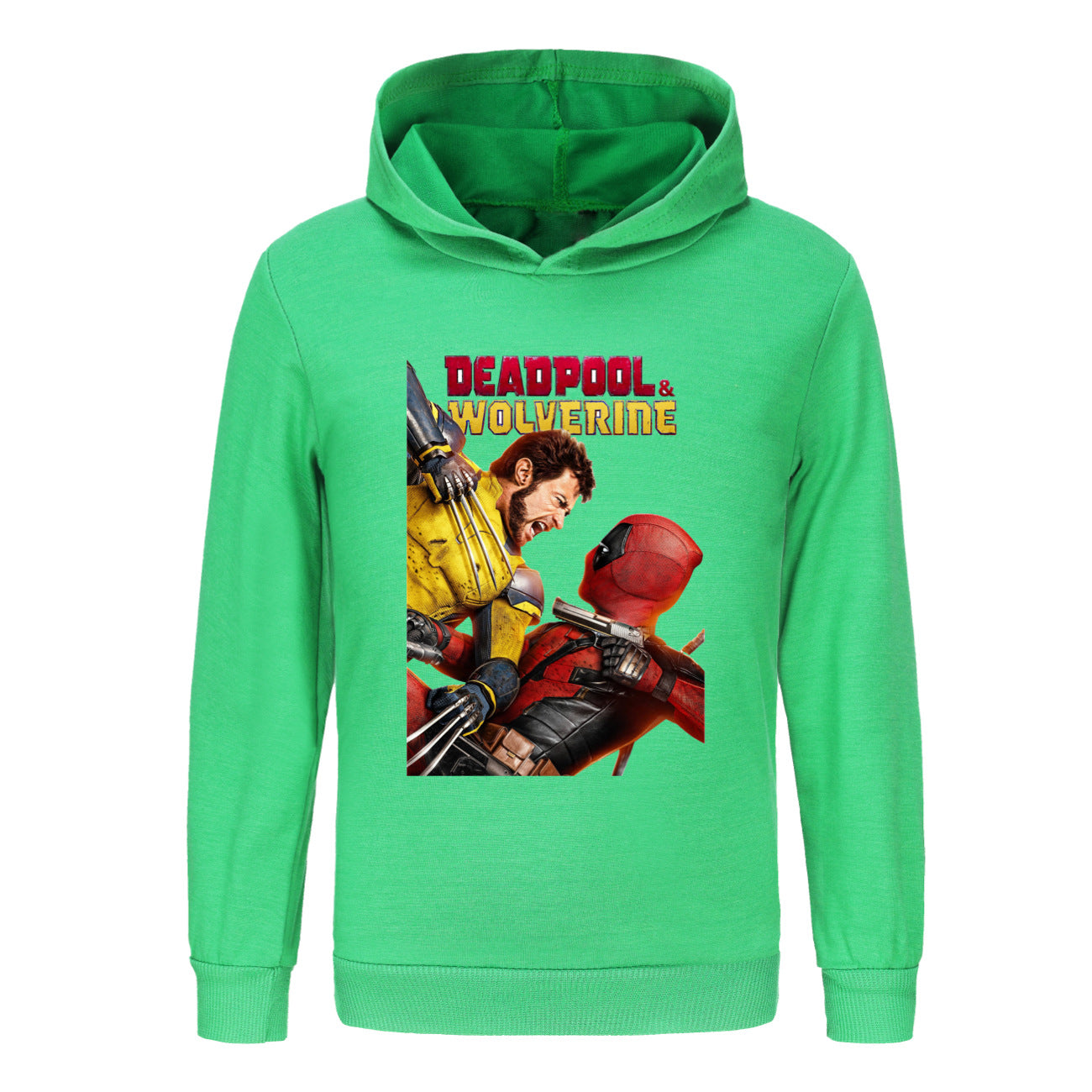 Deadpool and Wolverine Casual Sweatshirt Spring Autumn Hoodie for Kids