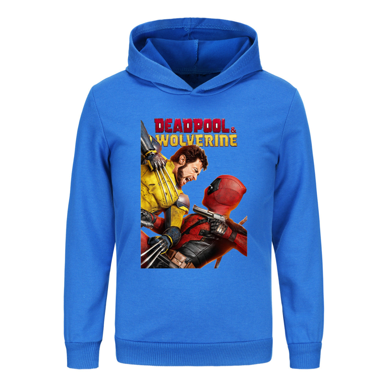 Deadpool and Wolverine Casual Sweatshirt Spring Autumn Hoodie for Kids