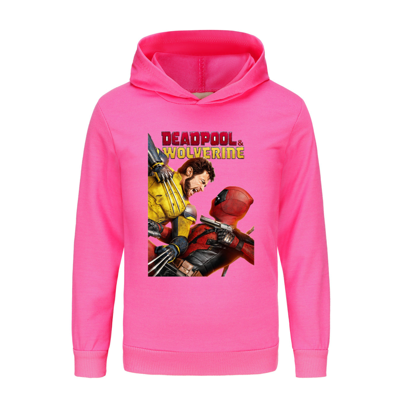 Deadpool and Wolverine Casual Sweatshirt Spring Autumn Hoodie for Kids