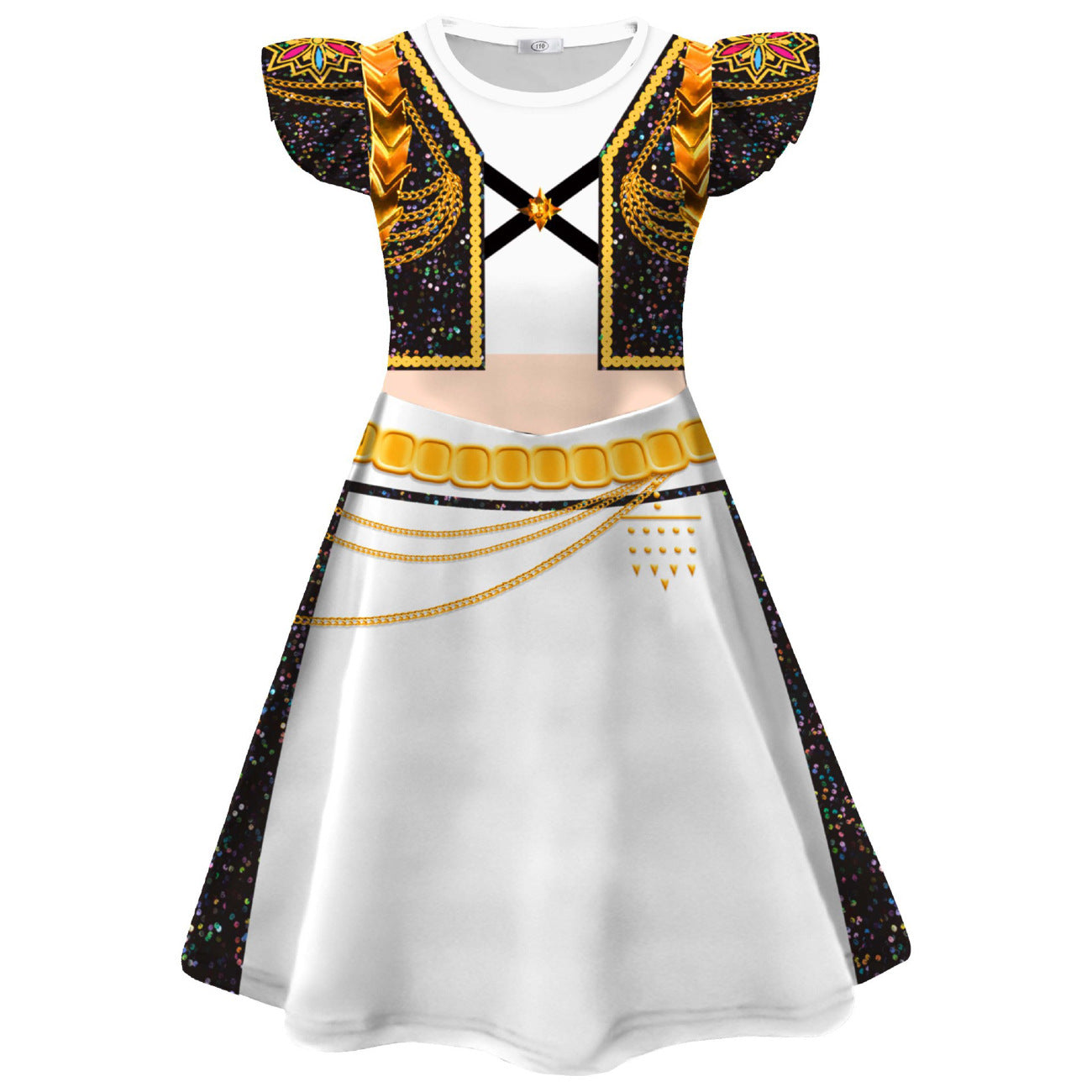 Demon Hunter Cosplay Costume for Girls Halloween Fancy Dress