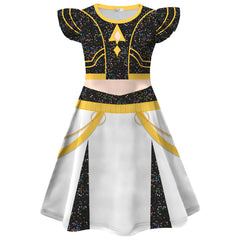 Demon Hunter Cosplay Costume for Girls Halloween Fancy Dress